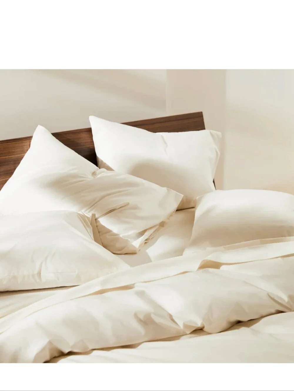 Brooklinen - Cream Classic Core Percale Sheet Set, SIZE Cali King